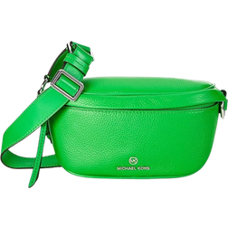 Michael Kors Slater Extra Small Pebbled Leather Sling Pack - Palm Green