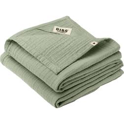 Bibs Muslin Klut 2-pack Sage