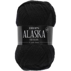 Drops Design Alaska Uni Colour Black 70m