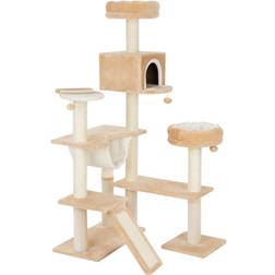 Zooplus Gingerbread House with Ramp 165x86x98cm Beige