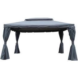 Venture Design Leeds Gazebo - Grey 3x4 m