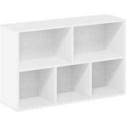 Furinno Luder 5 Cube White Book Shelf 31.5cm