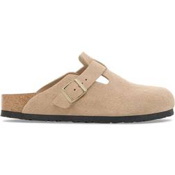 Birkenstock Boston Suede Leather - Sandcastle
