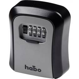Habo Key Cabinet 103 Black/Aluminum