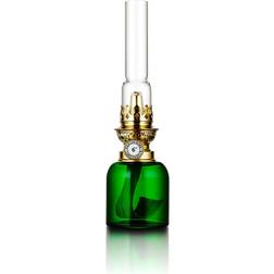 Karlskrona Lampfabrik Koholmen Green Oil Lamp 24cm