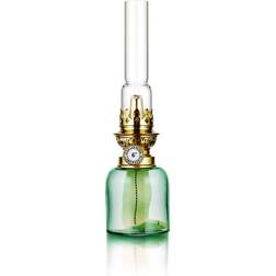 Karlskrona Lampfabrik Koholmen Jade Green Oil Lamp 24cm