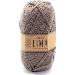 Drops Design Lima Uni Colour Taupe Grey 100m
