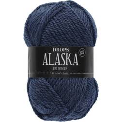 Drops Design Alaska Uni Colour Dark Blue 70m