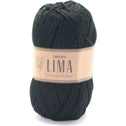 Drops Design Lima Uni Colour Black 100m