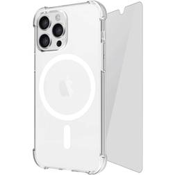 Skech Case & Glass Screen Protector for iPhone 16 Pro Max Clear