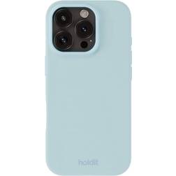 Holdit Silicone Case for iPhone 16 Pro Mineral Blue
