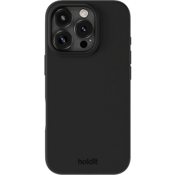Holdit Silicone Case for iPhone 16 Pro Black