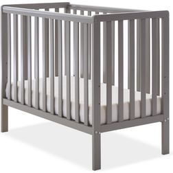 OBaby Bantam Space Saver Cot Taupe Grey 22x40.9"
