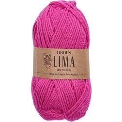 Drops Design Lima Uni Colour Magenta 100m