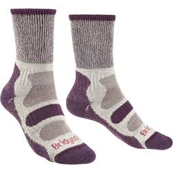 Bridgedale Women's Lightweight Coolmax Comfort Boot - Plum