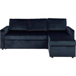 Ebuy24 Sacramento Dark Blue Soffa 218cm 3-sits
