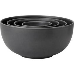 Knabstrup Keramik Tavola Grey Skål 4st