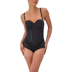 Maidenform Ultra Firm Convertible Body Shaper with Built-In Underwire Bra - Black