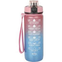 Cook & Baker Motivations Vandflaske 750 ml Tritan Plastik Pink Drikkedunk