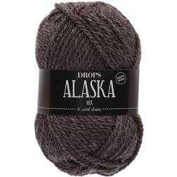 Drops Design Alaska Mix Dark Brown 70m