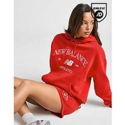New Balance Athletics Overhead Hoodie - Red