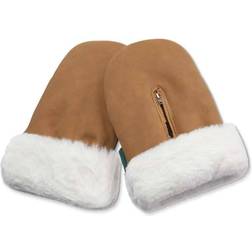 KongWalther Østerbro Handsker Brown Faux Suede