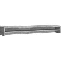 vidaXL Screen Stand Concrete Grey TV-bänk 100x13cm