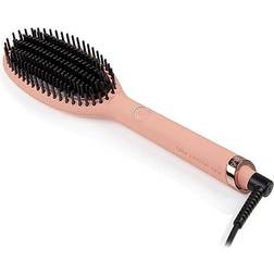 GHD Glide Smoothing Hot Brush Pink Peach