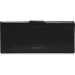 Carvela Alto Lizard Embossed Clutch Bag - Black