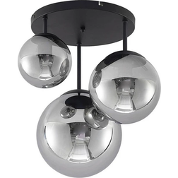 Lindby Teeja Cluster Light Smoke Pendant Lamp ∅ 46.5cm