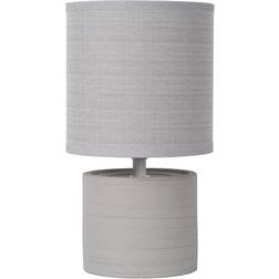 Lucide Greasby Grey Table Lamp 26cm