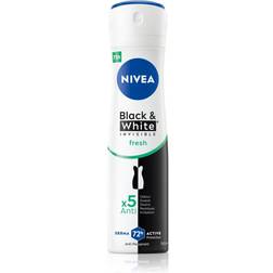 Nivea Invisible Black & White Fresh Antiperspirant Deo Spray 150ml