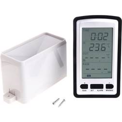 Digital Wireless Temperature Weather Station with Rain Gauge