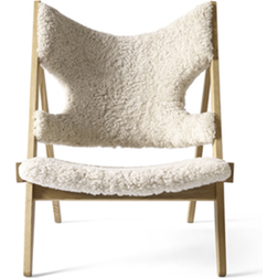 Menu Knitting Sheepskin Nature Loungestol 90.6cm