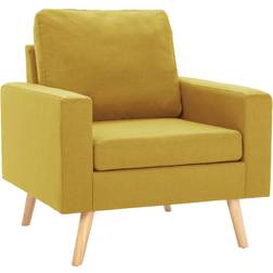 vidaXL 288699 Yellow Fåtölj 80cm