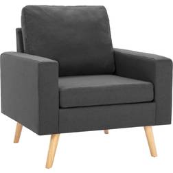vidaXL 288694 Dark Gray Fåtölj 80cm