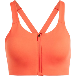 adidas Women Training Tlrd Impact Luxe High Support Zip Bra - Bright Red