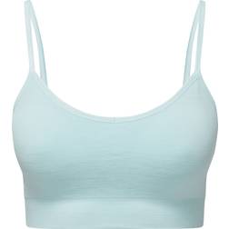 Tridri Women's Recycled Seamless '3D Fit' Multi-Sport Flex Bra - Sky Blue Melange