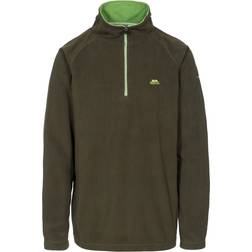 Trespass Men's 1/2 Zip Microfleece Blackford - Olive