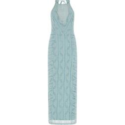 Guess Bodycon Long Dress - Blue