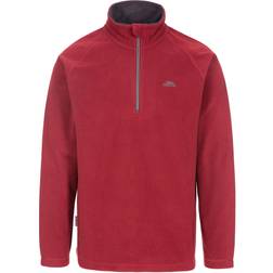 Trespass Men's 1/2 Zip Microfleece Blackford - Merlot