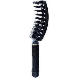 Yuaia Haircare Curved Paddle Brush Black