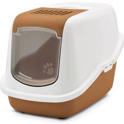 Savic Nestor Cat Litter Box 56x39x38.5cm Nordic Brown