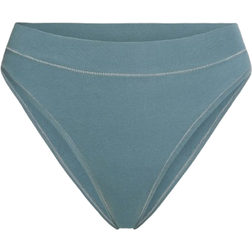SKIMS Cotton Jersey Cheeky Tanga - Kyanite