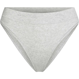 SKIMS Cotton Jersey Cheeky Tanga - Light Heather Grey