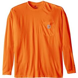 Carhartt Force Color Enhanced Long-Sleeve T-shirt - Brite Orange
