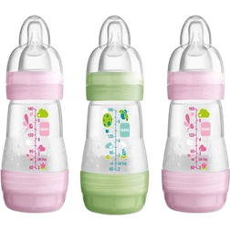 Mam Easy Start Anti-Colic Bottle 160ml 3-pack Pink