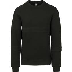 Urban Classics Heavy Pique Crew - Black