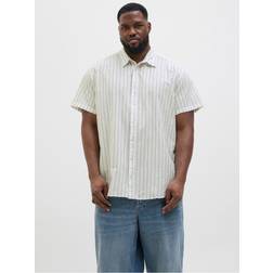 Jack & Jones Freizeithemd Mit Leinen Relaxed Fit Hemd Weiß