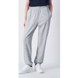 Champion Lightweight Jogger Pants with Elastic Ankles - Light Grey